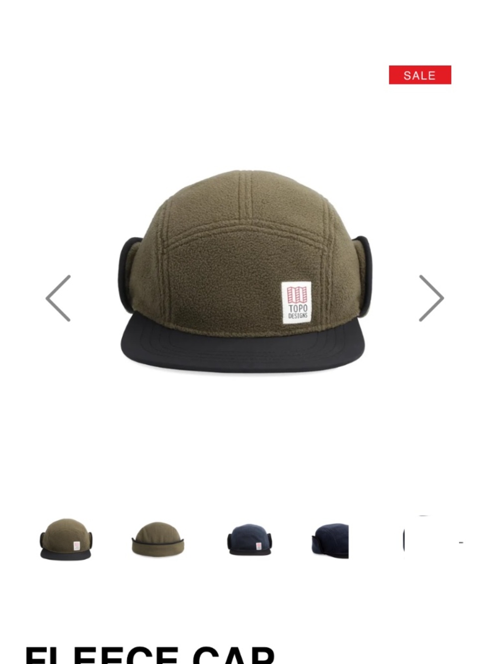FLEECE CAP - Picture 3 of 5